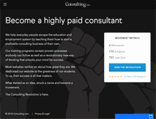 Tablet Screenshot of consulting.com